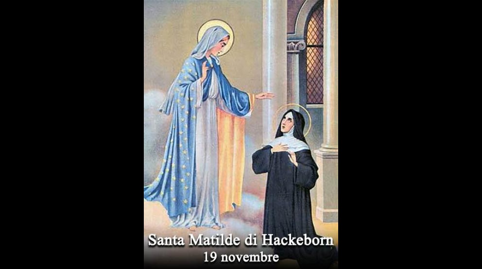 Oggi si celebra: Santa Matilde di Hackeborn santodelgiorno.it 
#santodelgiorno #chiesacattolica #19novembre2025 #santamatildedihackeborn #santamatilde