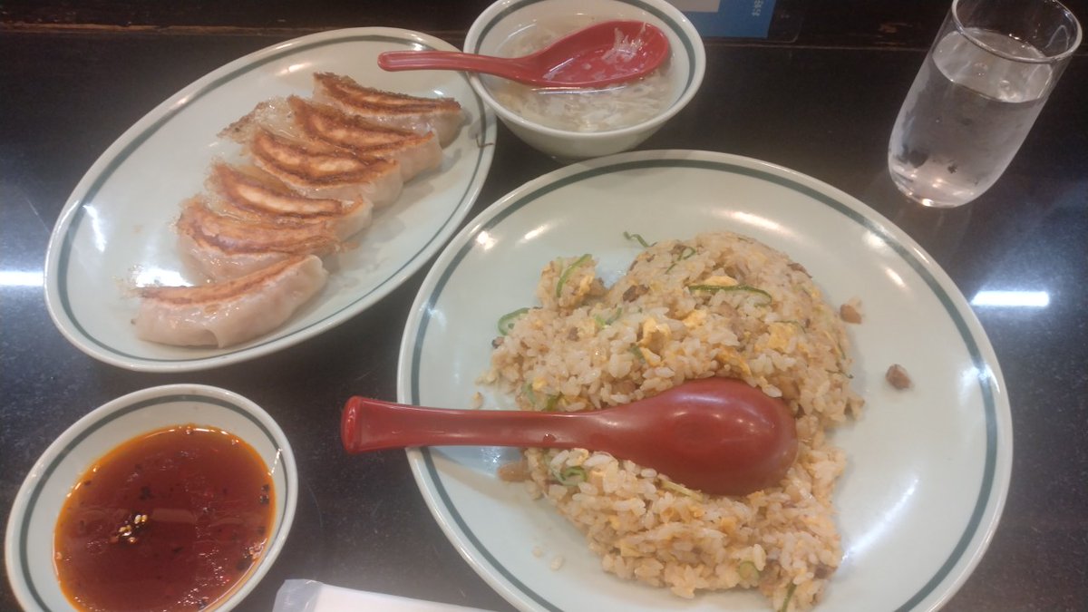 上本町の大阪王将にゃう♪😺