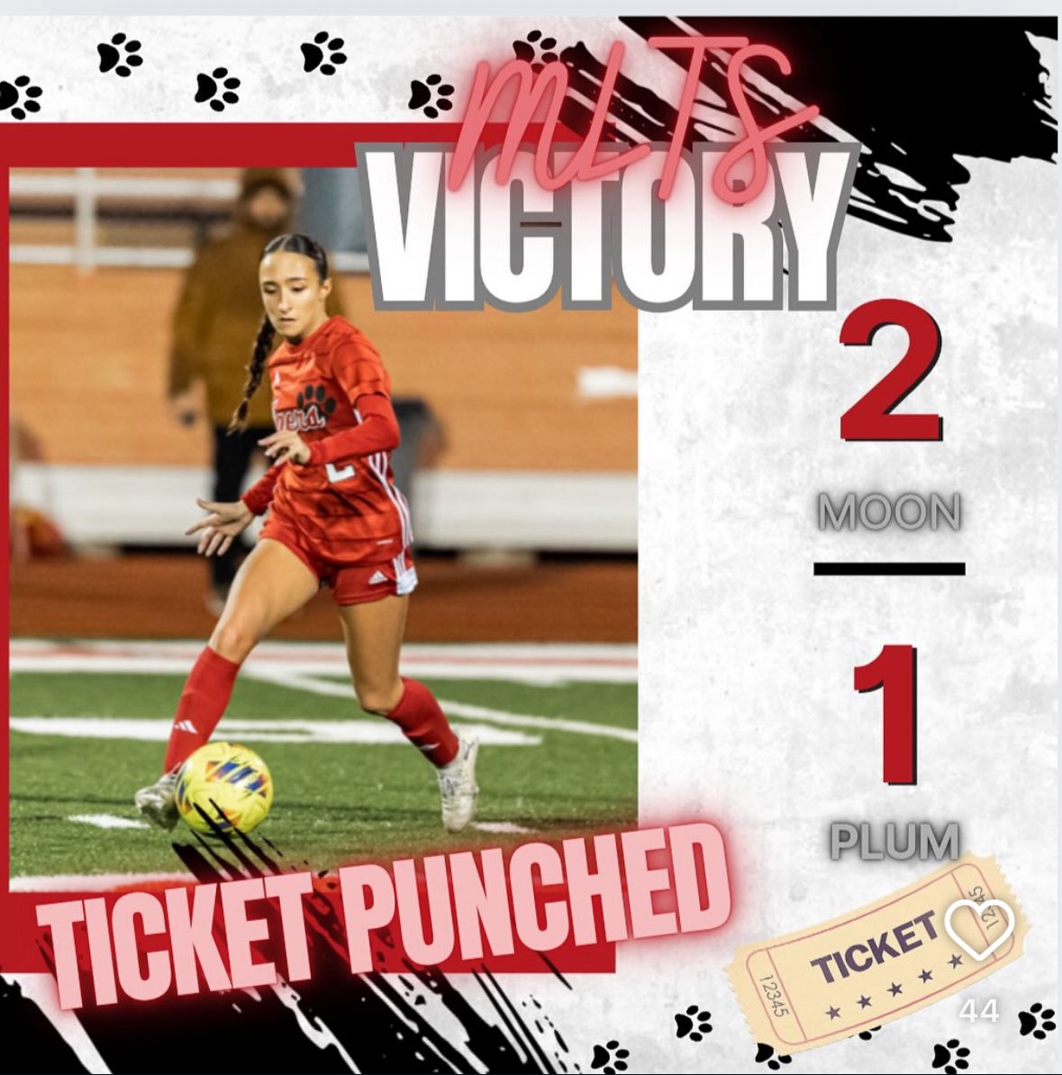 Moon Lady Tigers Soccer tweet media