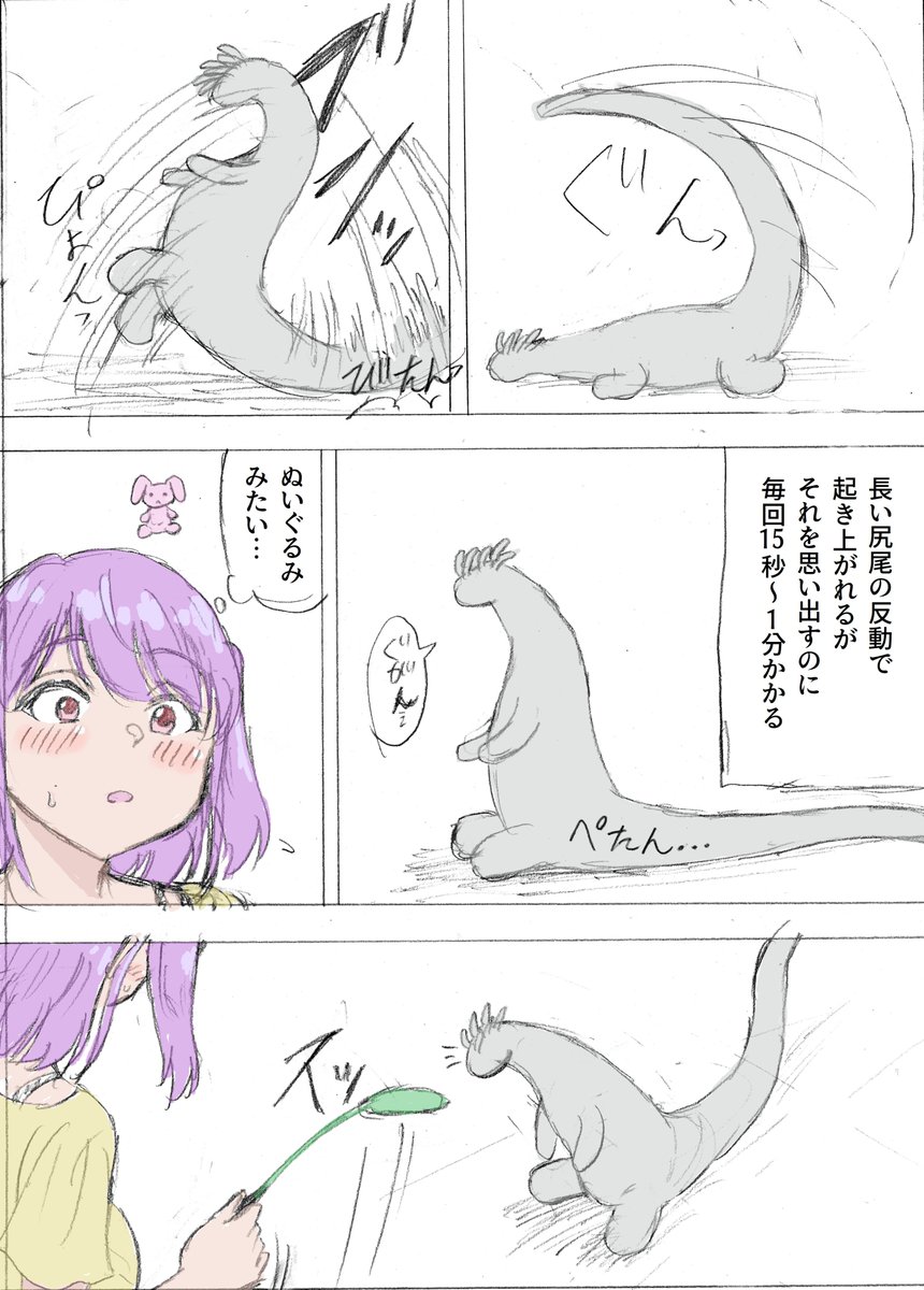 突発的ラクガキ漫画『グガン』(2/4) 