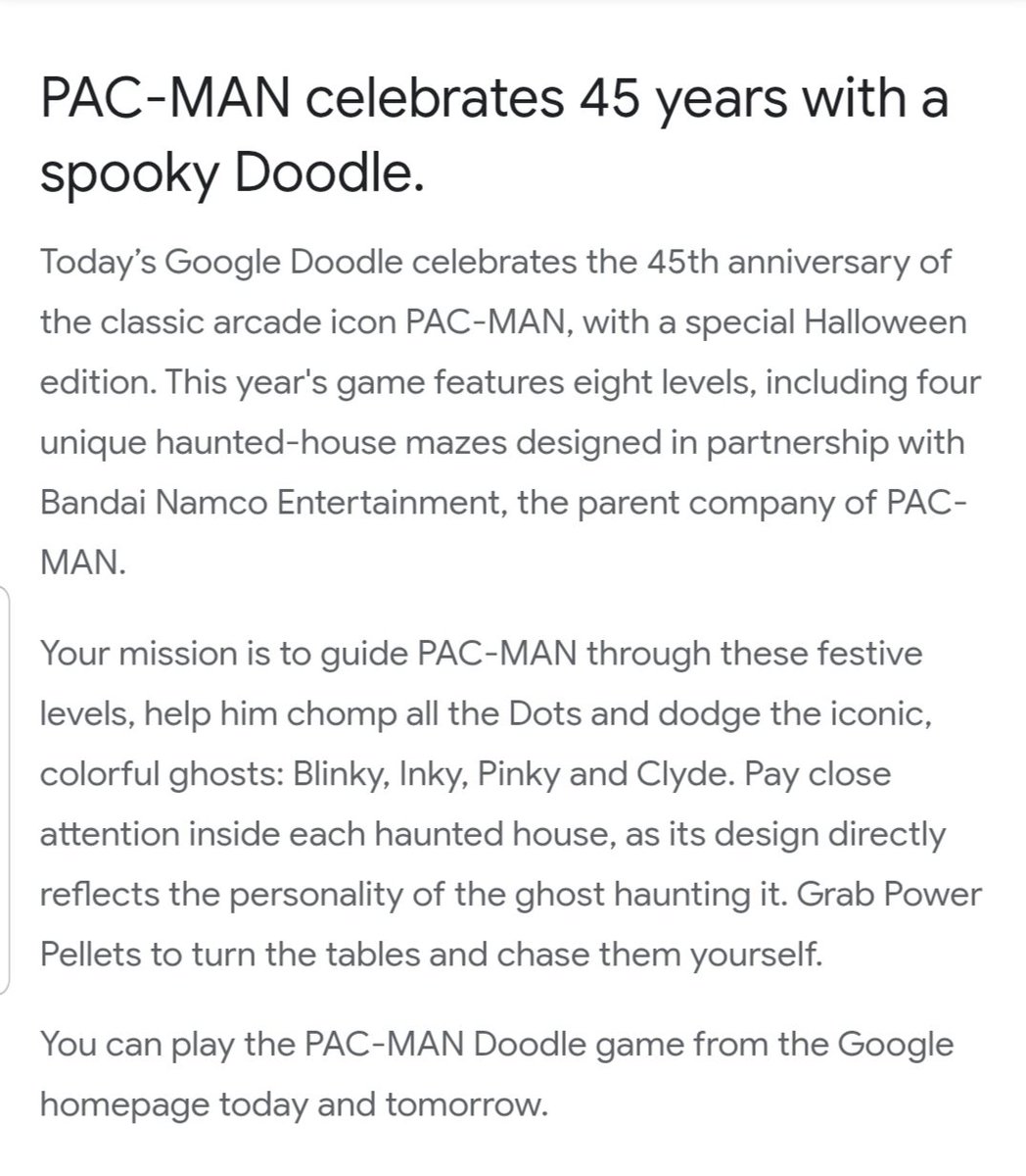 glendarea1369's tweet image. @TraderGirlQ Did you see today&apos;s Google Doodle? Got any decodes? #GameStart