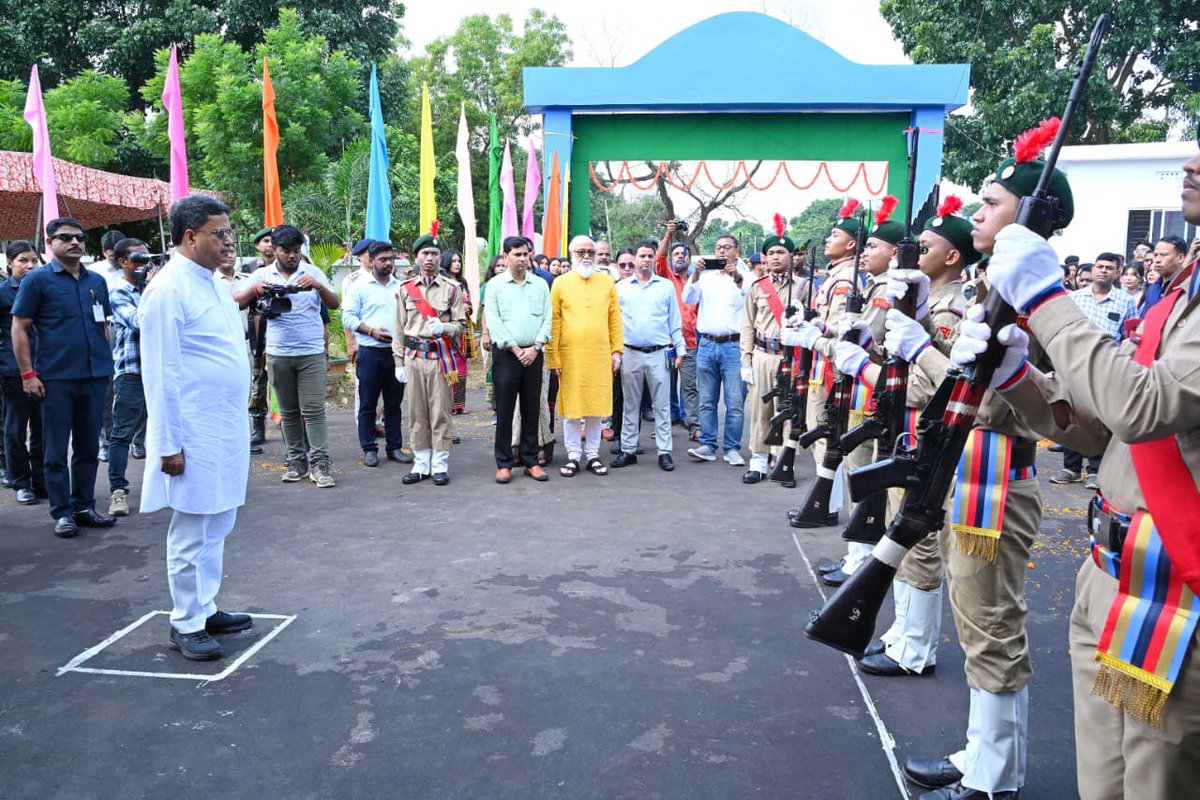 Today, Hon’ble CM <a href="/DrManikSaha2/">Prof.(Dr.) Manik Saha</a> Ji inaugurated the Vertical Extension &amp; Strengthening of Laboratories at the College of Veterinary Science &amp; Animal Husbandry, R.K. Nagar, Agartala — a major step towards advancing research, innovation &amp; excellence in veterinary science in Tripura.