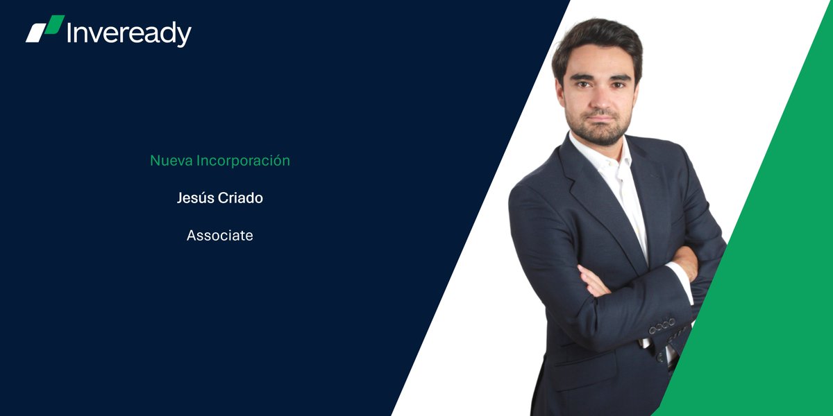 #EquipoInveready - Incorporamos a Jesús Criado Redondo como Investment Associate al equipo de #PrivateEquity.
Jesús entra en el equipo para dar soporte con el #análisisdeinversiones, gestión de las compañías en cartera e informes de flujo de #operaciones.

¡Bienvenido al equipo!