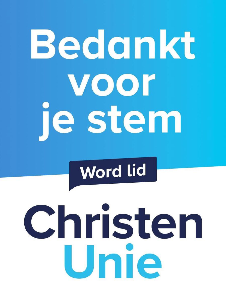 hnsvandijk's tweet image. De voorlopige uitslag geeft de @christenunie 3 zetels 
Dat is behoud van zetels en dan blijft @DonCeder  in de @2eKamertweets, maar het is nog razend spannend.

Bedankt voor alle stemmen! 
Wij blijven #opstaanvoorhetgoede 

Wil jij ons steunen? 
Word lid! christenunie.nl/lidworden