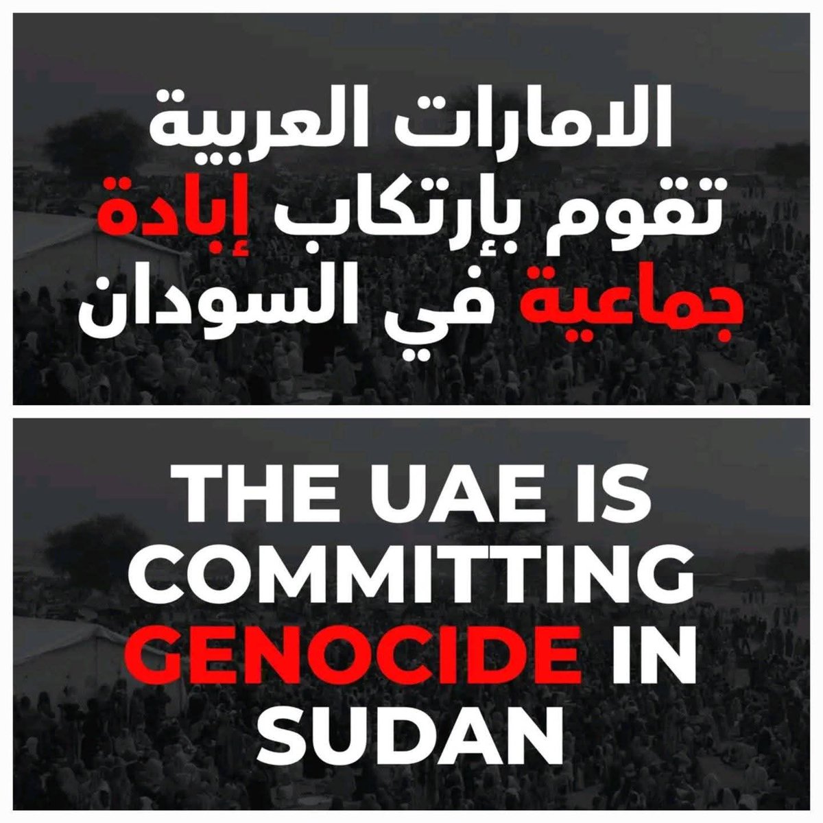 أمة بلا اخلاق بلا دين بلا انسانية اللهم أرينا قدرتك فيهم يارب اللهم دمرهم كما دمرو السودان وشعبها