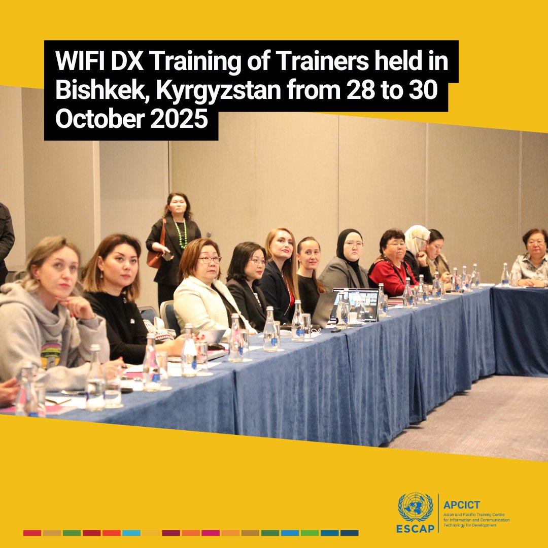 APCICT/ESCAP tweet media