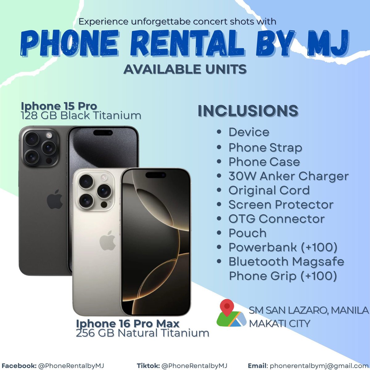 Phone Rental by MJ (@phonerentalbymj) / Posts / X