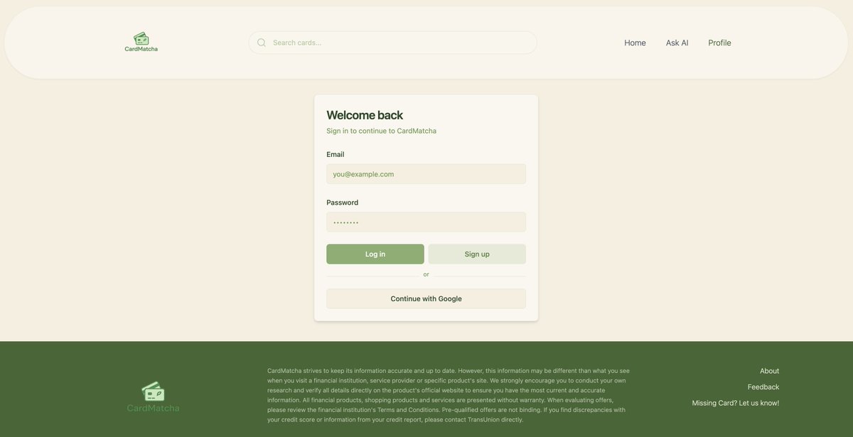 day 13 of building cardmatcha:

> set up <a href="/resend/">Resend</a> to send confirmation email when user logs in with email + password
> realized i set up the SMTP wrong, so i need to reverify the domain again (it'll take hours/a day)
> setting up feedback page and missing card page (for users to