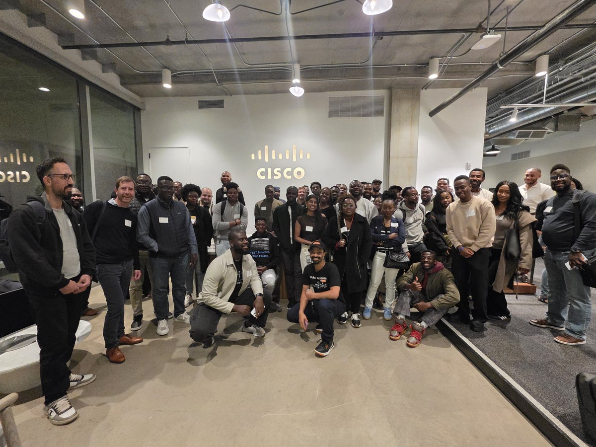 JolloftechHQ's tweet photo. Special thanks to all who attended the #JollofTech Founders showcase, in partnership with Malaika and sponsored by @Cisco !
It was an amazing event of innovation, education, community, laughter, and, of course, great food!

We say THANK YOU!
Stay tuned for the next one! https://t.co/GcVTRkaXcW