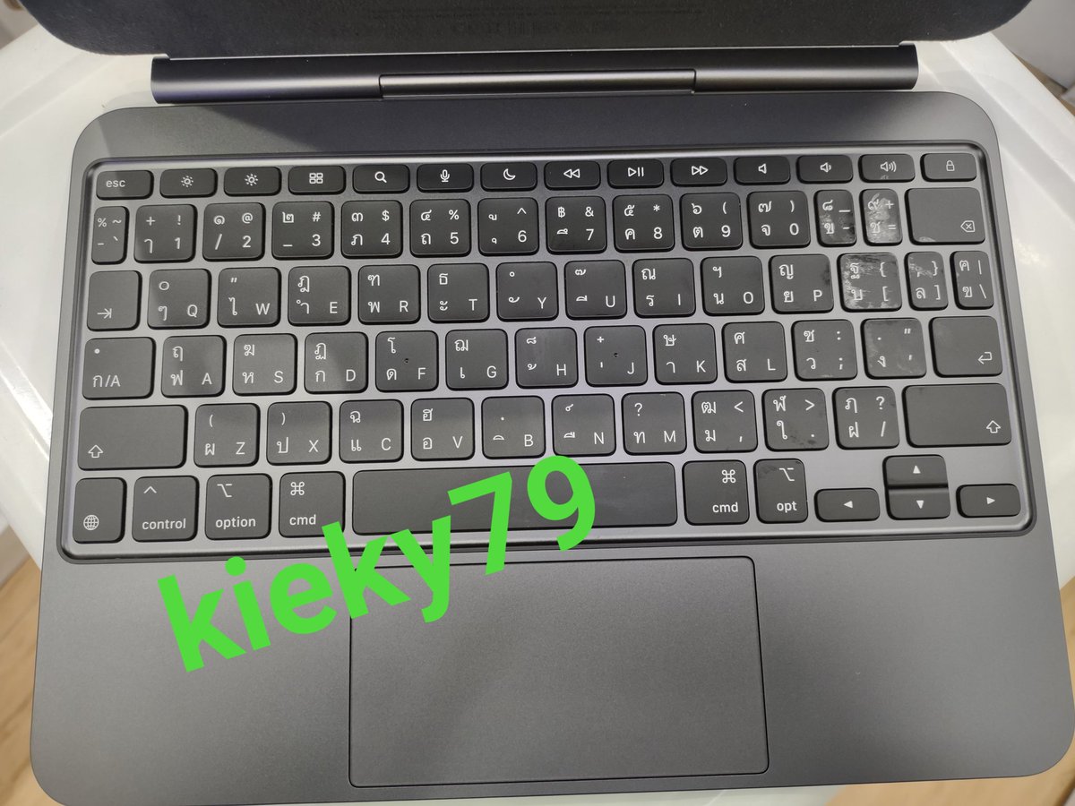 Keyky1's tweet image. ขายสินค้ามือสอง นัดรับตึกฟอร์จูน ของแท้หมดประกัน
5,900 บาท
เคสคีย์บอร์ด  ipad Pro 11 สีดำ
#เคสคีย์บอร์ดipad
#MagicKeyboard
#ipadPro11
#ขายของมือสอง
#สินค้ามือสอง
#Apple