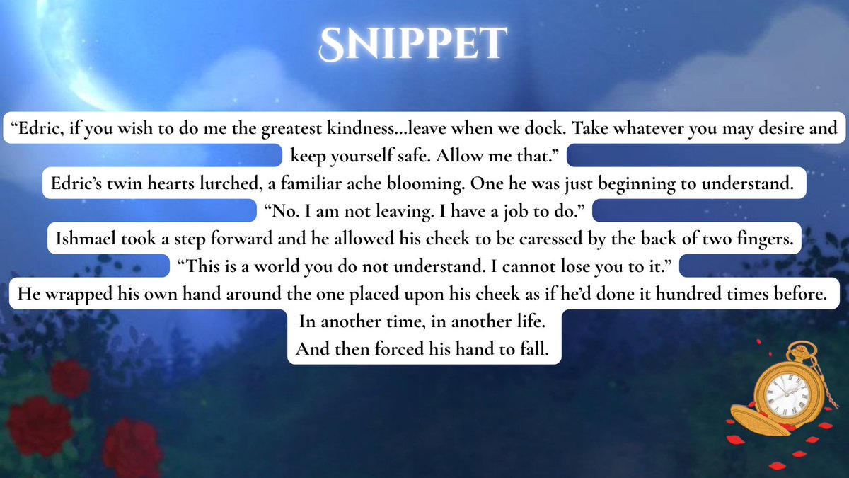 THE WOLF AND THE WOODSMAN X SILVER UNDER NIGHTFALL

Time and Time Again. 

Vampire Ishmael longs for peace, but after facing exile from the corrupt magical council he vows to end their cruel reign. To his delighted horror, his greatest ally is the reincarnated soul of the only