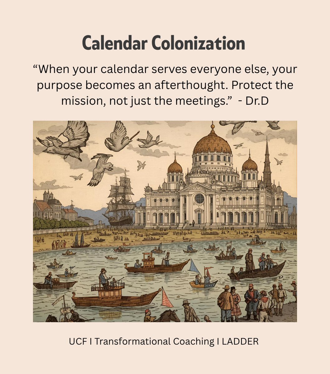 idgautam's tweet photo. Back-to-back calls, ‘quick’ syncs, surprise urgencies—your deep work keeps getting evicted.

Block mission time first, and let the rest earn its place.

#CalendarDesign #ThinkDeepThursday #Productivity #DeepWork #UCF #LeadershipPerformance #TimeManagement https://t.co/87FG22OAIE