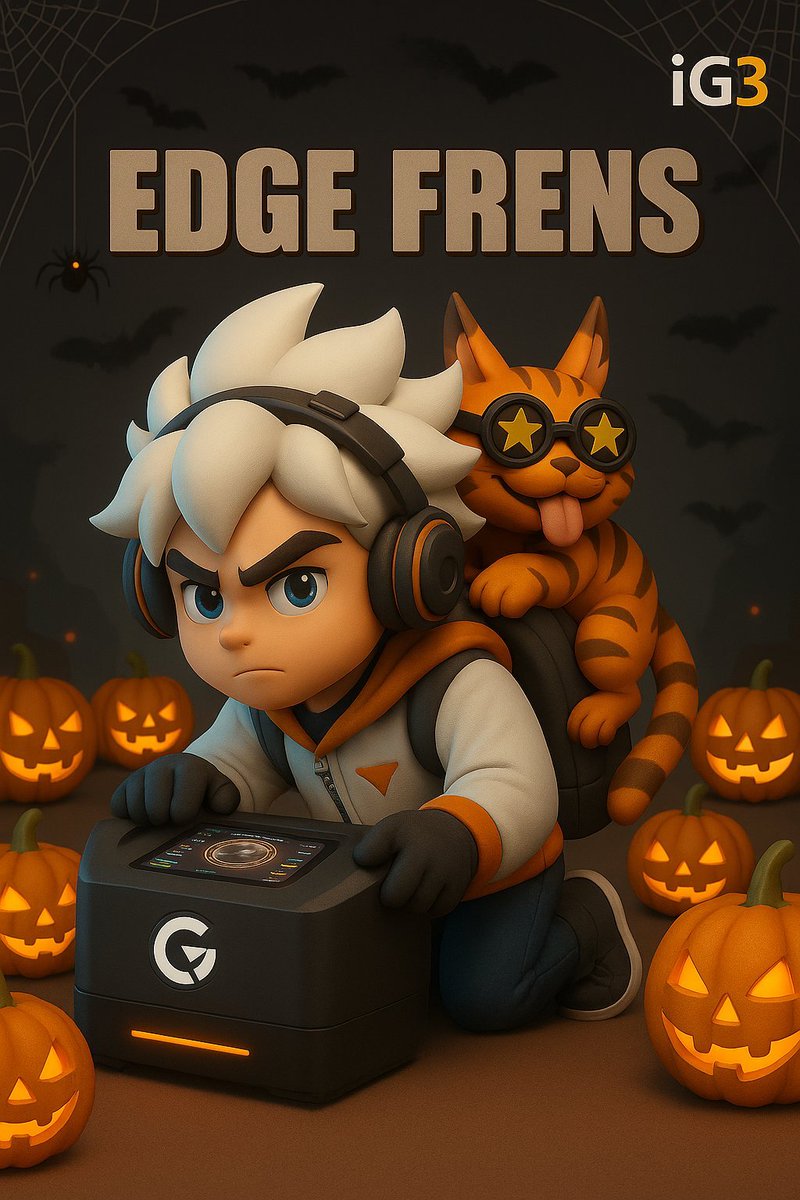 iGAM3_ai's tweet photo. Edge Frens: Peak-a-boo 👻🎃

Let's look back to some creations of the talented winners of The Edge mini-event!

We run nodes hard, create hard, play hard! 🔌

@Anubizzex @kartik_depin @Carter574281429 @rahdian_redy https://t.co/P5GjvCuRVf