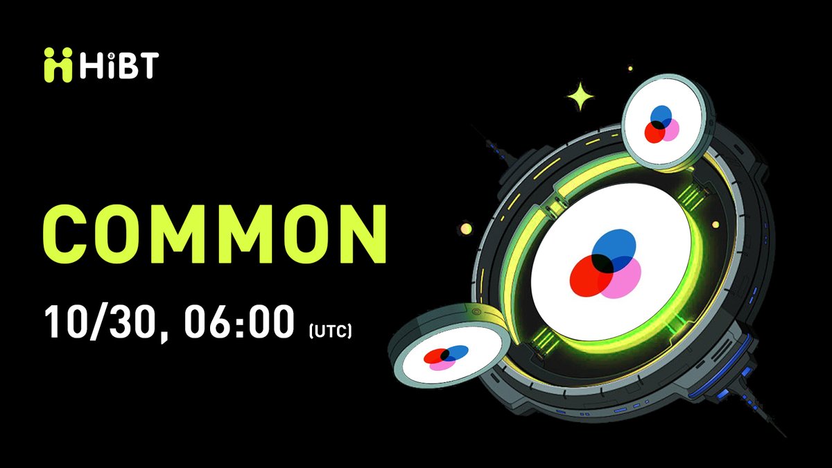 HIBTGlobal's tweet image. 🚀 $COMMON (COMMON) will soon be listed on #Hibt @commondotxyz

🔥 Pair: COMMON/USDT
💼 Network: BSC

⏰ Trade: hibt.com/trade/COMMON-U…
✍️ Details: support.hibt.com/hc/en-us/artic…

#COMMON #Crypto #Web3 #CryptoListing