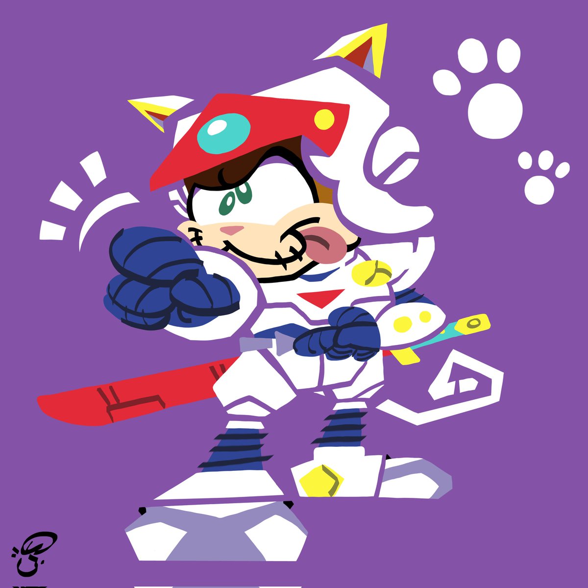 pirapirum's tweet photo. #tatsutober Day 29: Samurai Pizza Cats https://t.co/R5ChH9ksmT