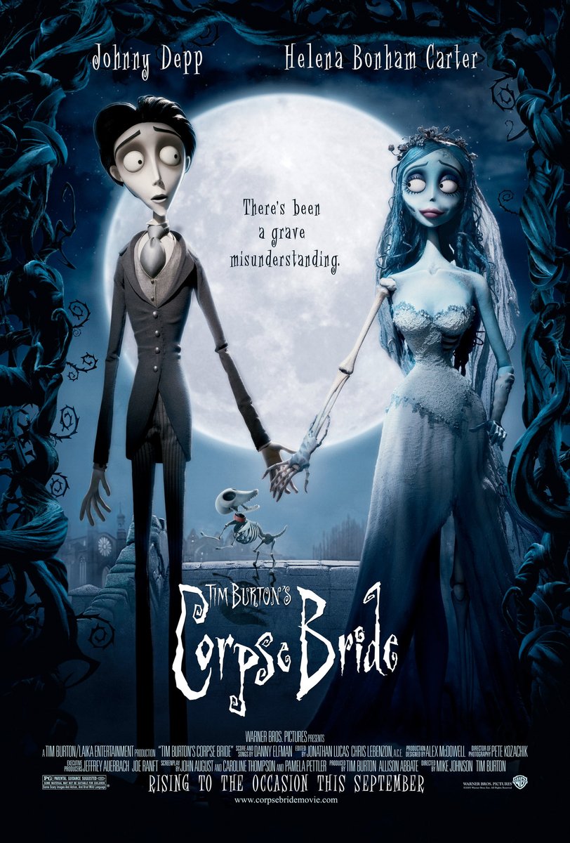 Because I will always be that kid that loved stop motion animation. Here is movie number four in the #Halloween count down
#NowWatching : "Corpse Bride" (2005)