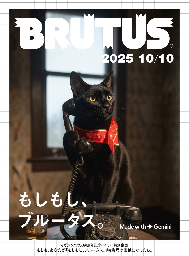 katzenbruder's tweet photo. 俺も作ってみた。
#もしもしブルータス https://t.co/lZlsfsPoW1