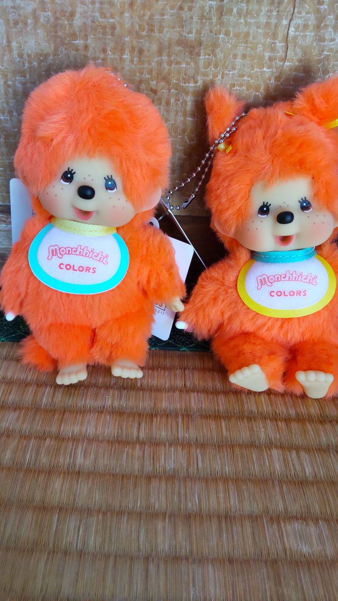 新しい子お迎えしました。 COLORSモンチッチのオレンジです。再販され
