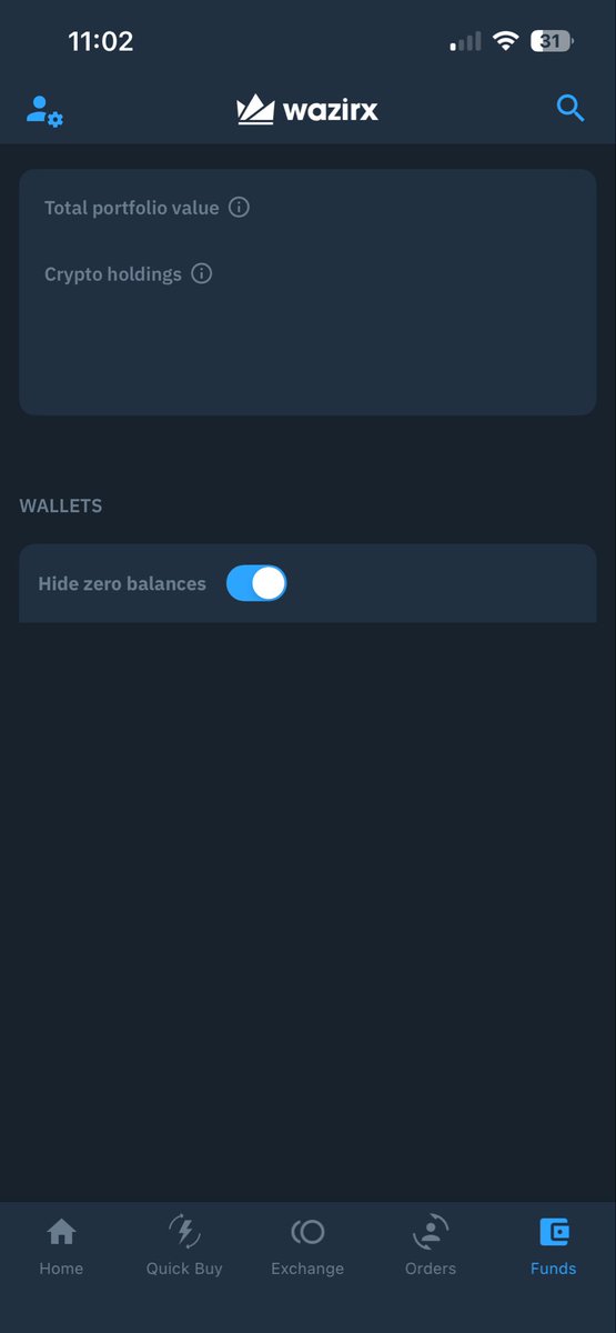 CKalore's tweet photo. #WazirX app is NOT loading anything! Please look into this on priority.

@WazirXIndia @WazirXCares @NischalShetty @BuddhaSource https://t.co/aolaNfo5pM