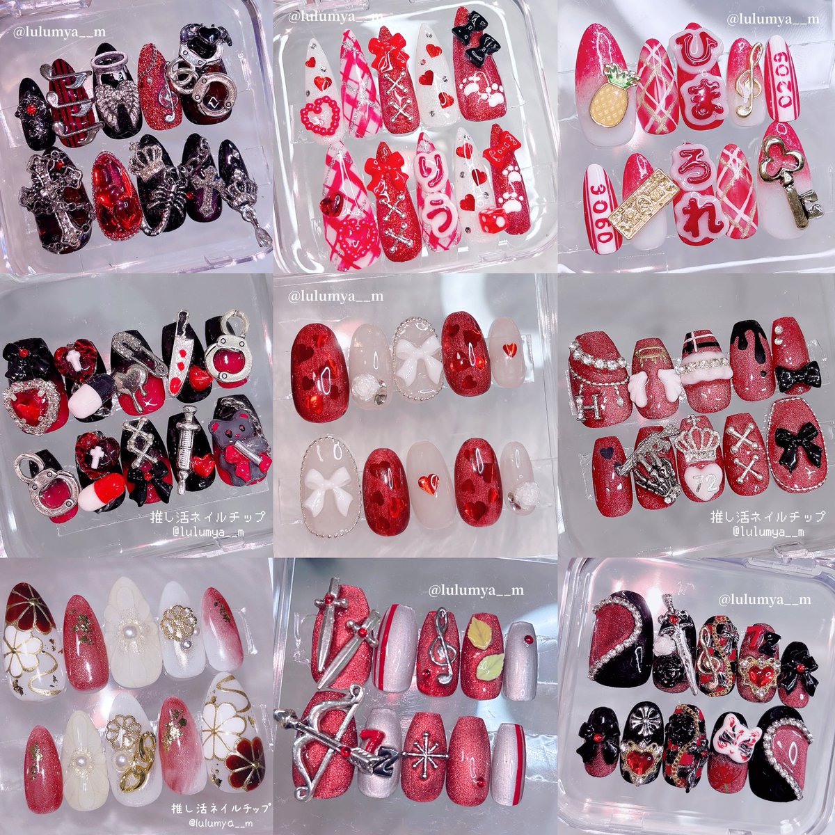 推しネイルチップ オーダー 受付中⟡.· 推しネイルチップ オーダー 受付中⟡.·