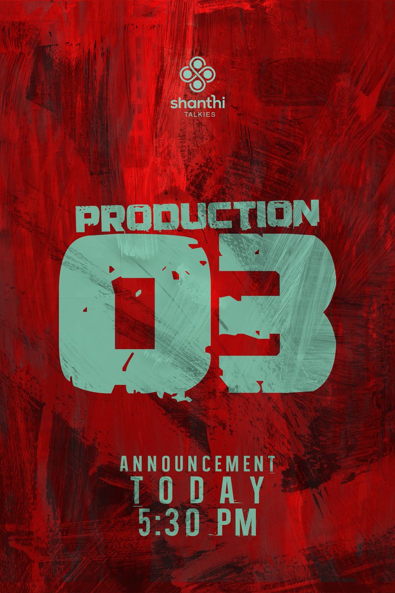 CinemaWithAB's tweet photo. #Chiyaan63 Announcement loading today at 5:30PM🔥
ChiyaanVikram - Debut Dir - Shanthi Talkies https://t.co/sVJzokHaid