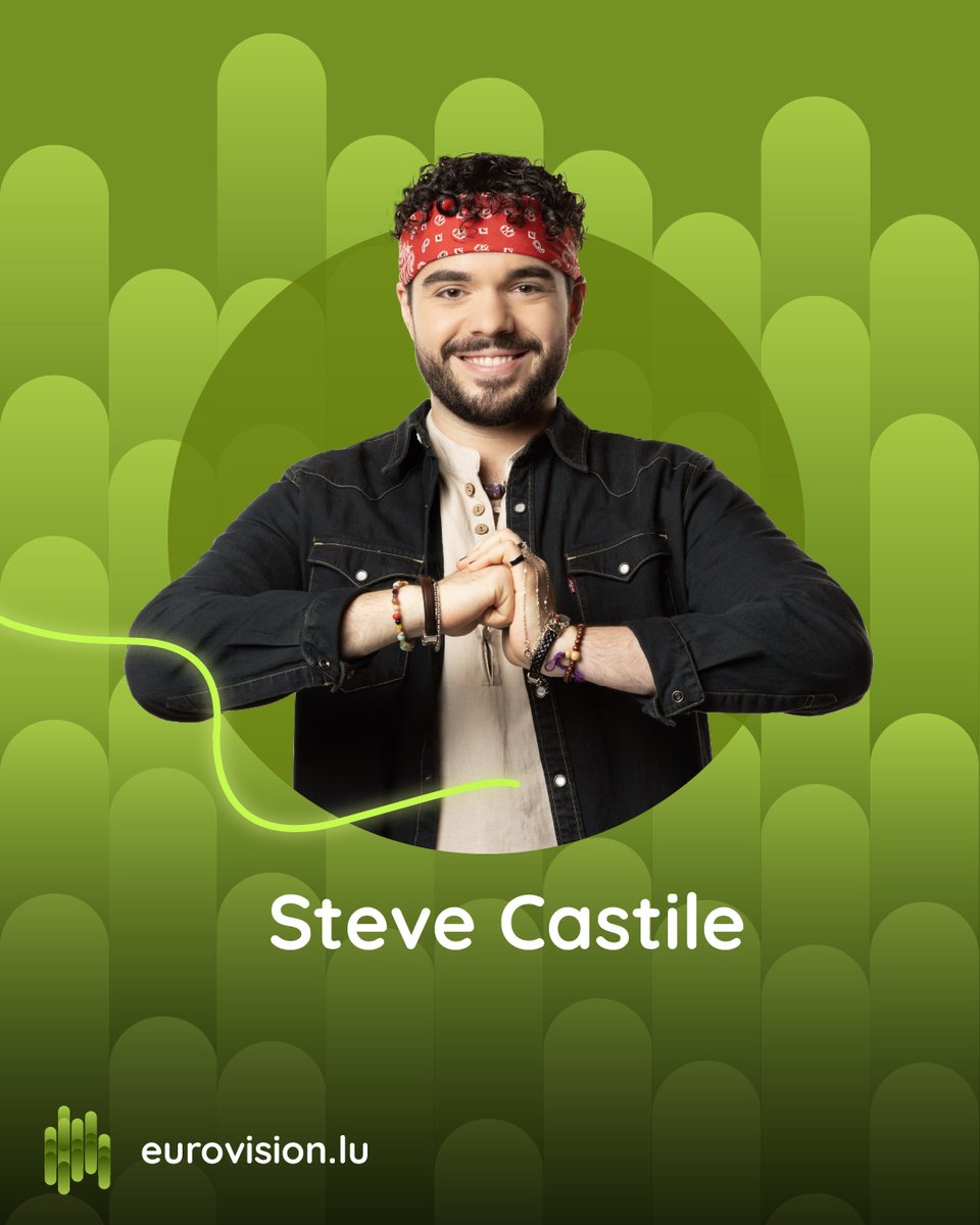 rtleurovision's tweet photo. Finalist #2: Steve Castile has been playing guitar and piano for 15 years and later took up songwriting, music production, and singing. He earned a bachelor’s in psychology and is currently completing a master’s in Information and Communication Sciences in Freiburg im Breisgau. https://t.co/xyf9WuXgES
