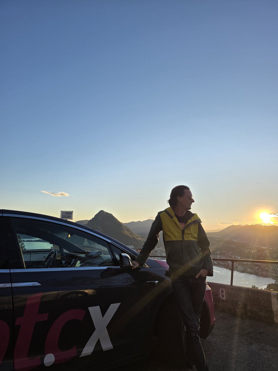 Grateful for <a href="/LuganoPlanB/">Lugano Plan ₿</a>  stunning scenery, inspiring people, and a positive vision for the future we’re building for our children 🐾

Now, a long drive back home to Sweden 😌