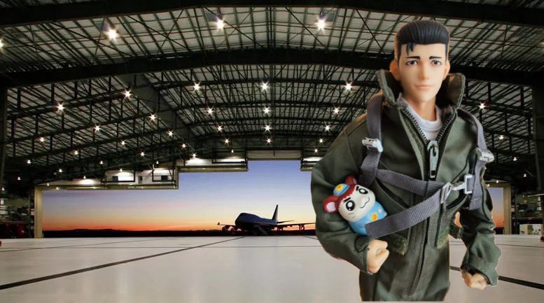 저는 파일럿 슈트 호열이를.. ✈️