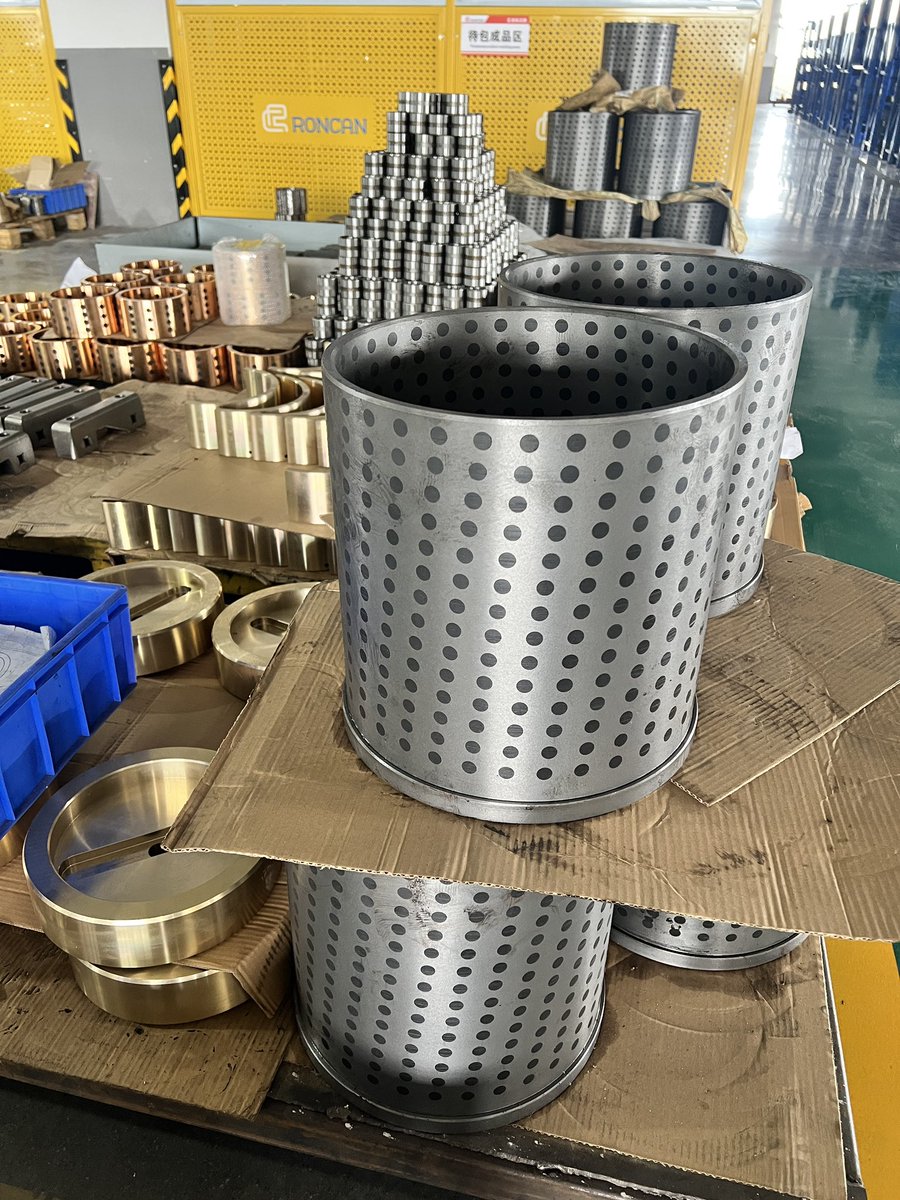 arcbearing's tweet image. HT200 Graphite Plug Bushings ⚙️
Self-lubricating | High wear resistance | Stable under heavy load
Cast iron + graphite plug
Mold guide bushings, automation equipment, die-casting machines
#GraphiteBushing #SelfLubricatingBearing #HT200 #WearResistant #CastingParts #RoncanBearing
