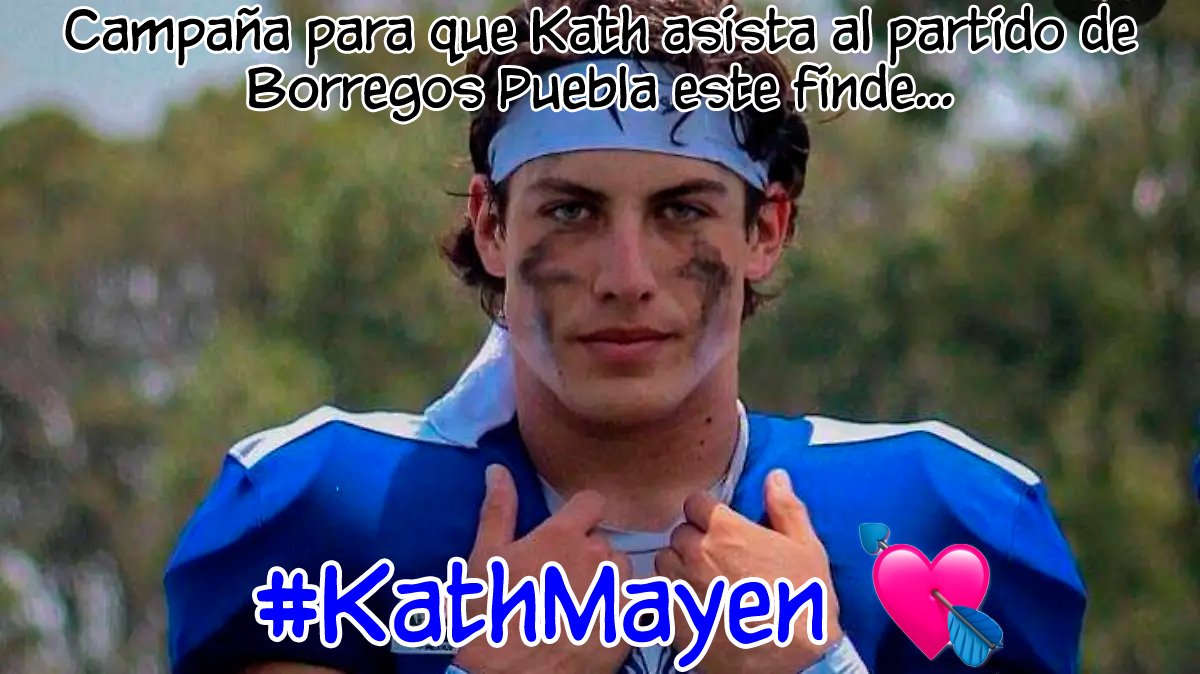 FhagcTron's tweet image. Campaña para que Kath,de #ElChallenge de #FormaciónEscopeta, asista al partido de Borregos Puebla este finde y nos traiga reporte y entrevistas... sencillito. 😅

#KathMayen 💘 #NHNMQSFDFM

¡Vamos con esos #RT! 🤣

Cc @YayoRocha11