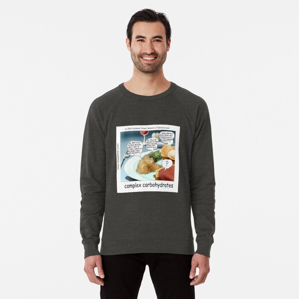 ricklondon's tweet photo. “I think, therefore I yam.” 🍠 My “Way Too Complex Carbohydrates”
cartoon is now on 65 products! A plate of food quoting famous
philosophers—because dinner should be deep. 🧀🍞🗣️ Shop the absurdity:
https://t.co/Ay2PeVs64H #SurrealHumor #funnygifts #philosophy #complexcarbs https://t.co/kiA1U7b3xN