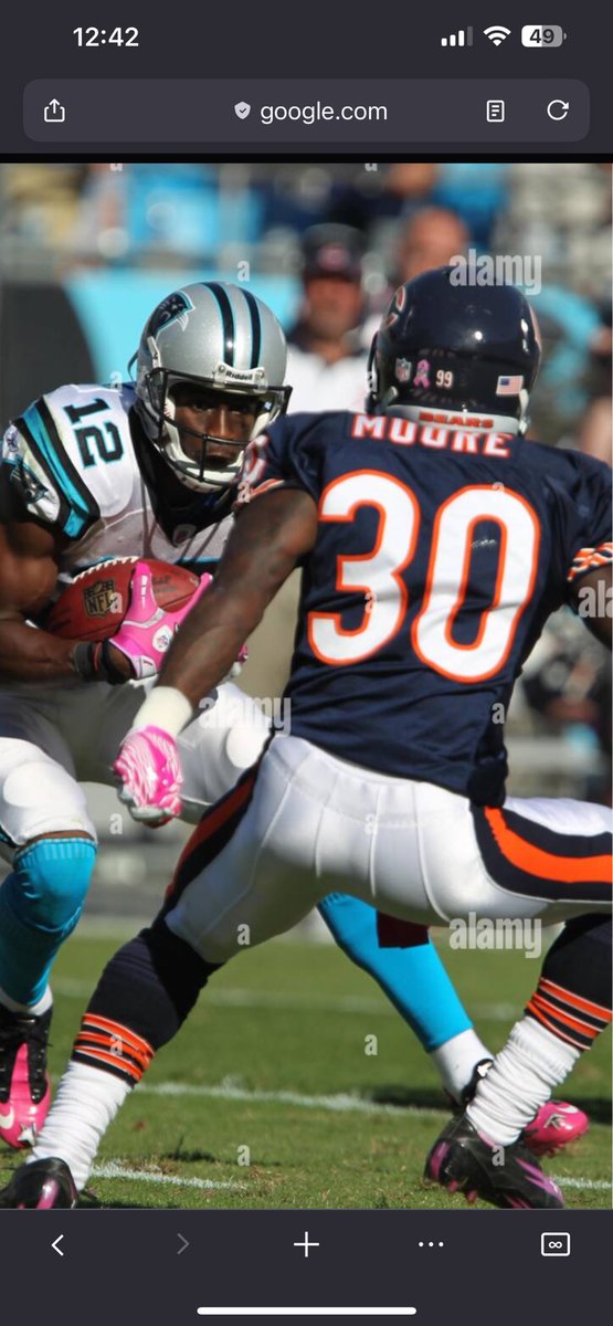 Phew, I’m not nuts. There WERE two D.J. Moores on Bears—former CB; current WR.