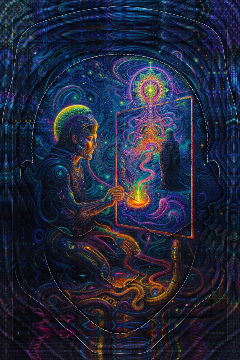 Creativity is the price we pay for touching what lies beyond the membrane of mind.  
Not communion. 
Not transcendence.  
Contact.  

PROMPT ENGINEER now live on  <a href="/TransientLabs/">Transient Labs</a>  

1 ETH (includes fine art print)
transient.xyz/nfts/ethereum/…
