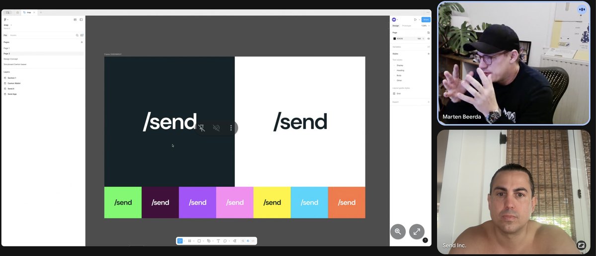 Brand and design is at the top of everything we do. The Send privacy stack will look a lot different by the end of next month. 

<a href="/Send/">Send</a> <a href="/CantonWallet/">Canton Wallet by Send</a> $CUSD $CC $SEND