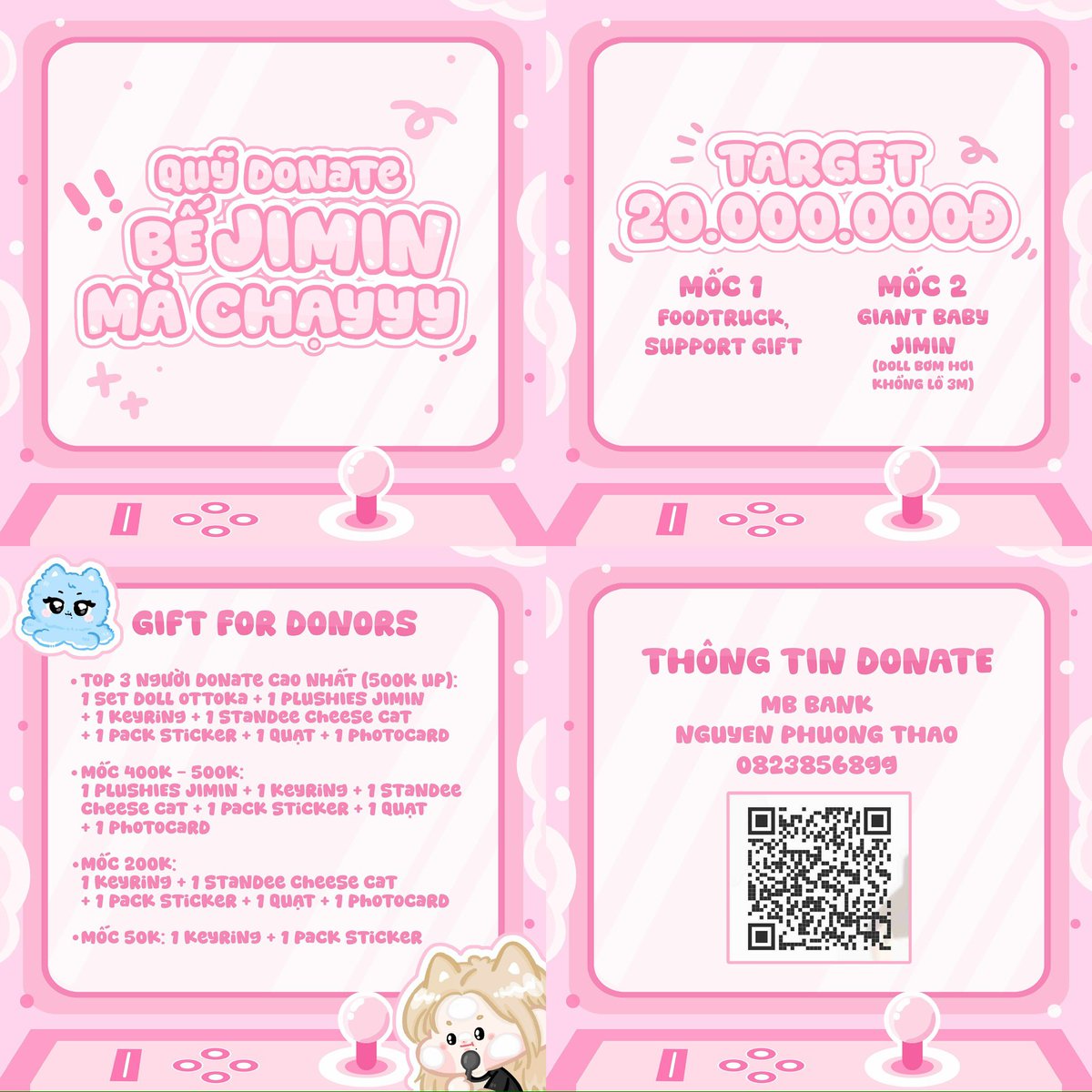 jimeow041100's tweet photo. QUỸ DONATE: BẾ JIMIN MÀ CHẠY - ĐÓN KARINA VỀ 🇻🇳

Mọi đóng góp dù 1K - 10K - 100K hay tấm lòng đ��u được ghi nhận, để chúng mình tạo bất ngờ ấm áp và trải nghiệm đáng nhớ cho Karina tại Việt Nam nhé ạ!

Form Donate: https://t.co/4YMVDmAdI7 https://t.co/lSTjmvYAWm