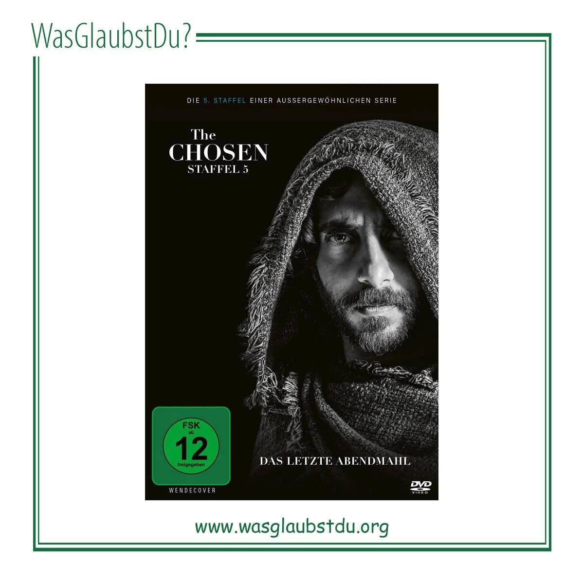 🌟 Neu bei uns: The Chosen Staffel 5! 🌟

Angelehnt an die vier Evangelien werden in „The Chosen“ Jesus’ Leben und Leidensweg dramatisch beleuchtet. Angefangen am See Genezareth, vollbringt der Wanderprediger offenbar Wunder... wasglaubstdu.org/?s=the+chosen