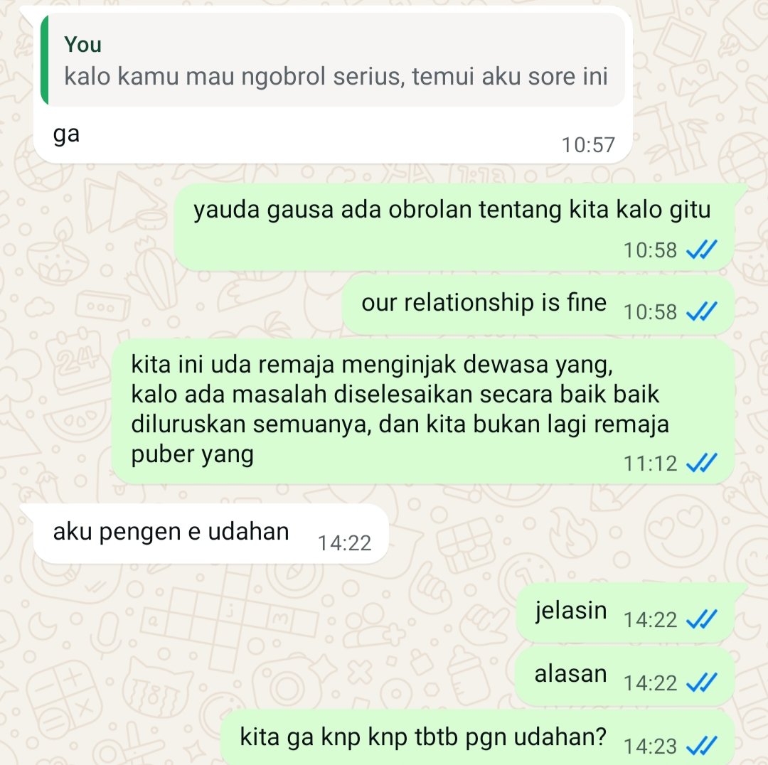 hdytl_'s tweet photo. @tanyakanrl sama nder wkakaka, baru kemaren https://t.co/svKQGI1NTs