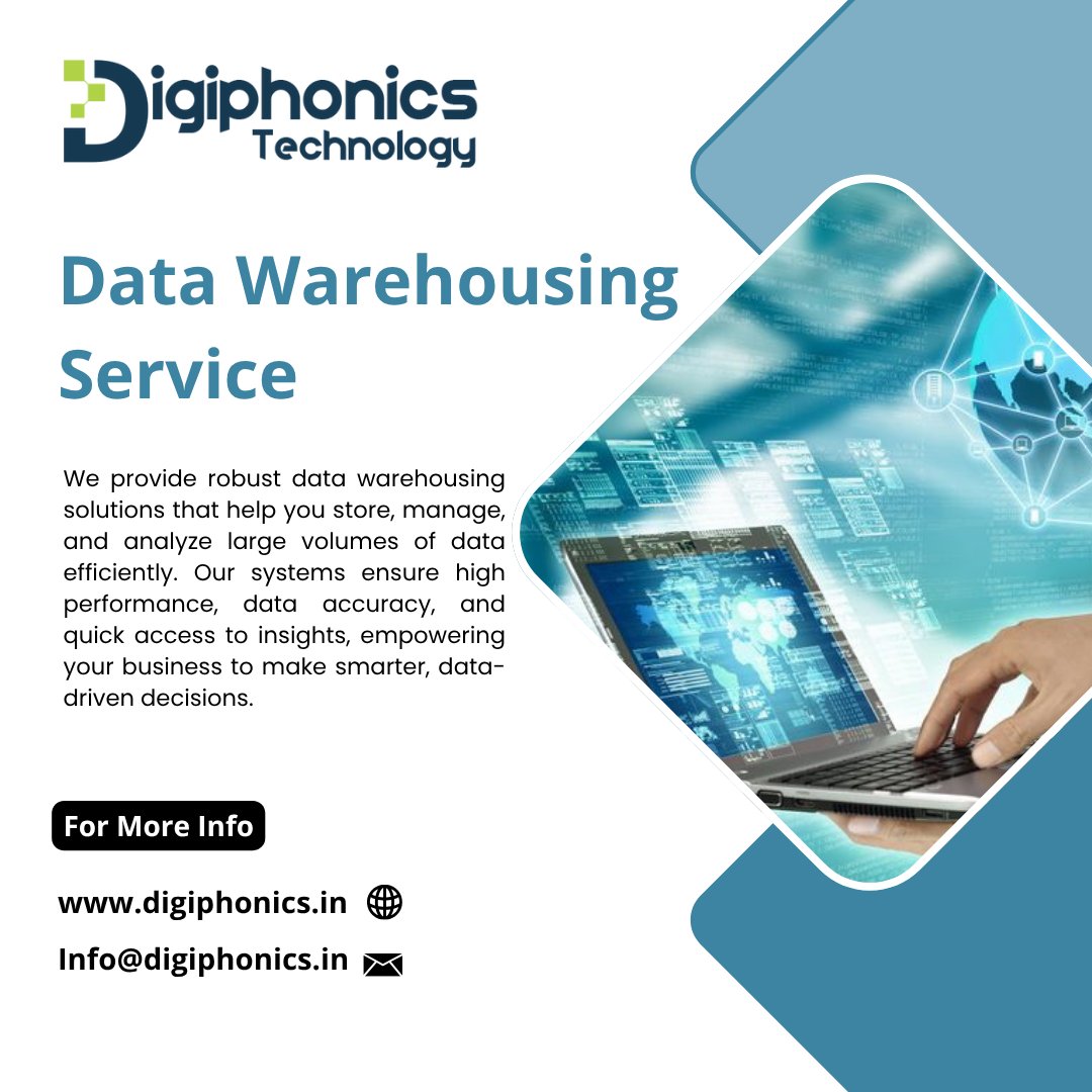 digiphonics23's tweet image. Turn your data into actionable insights with our powerful data warehousing solutions.

#DataWarehousing #DataManagement #DataAnalytics #BusinessIntelligence