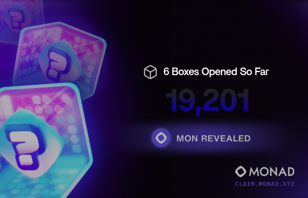 2210_vj's tweet photo. MONAD BOXES 🎁 
I had opened 6 boxes in Monad Airdrop and got - 19,201 MON till now.
Claim yours - https://t.co/y2BUKwpOwa https://t.co/uT3t39naZp
