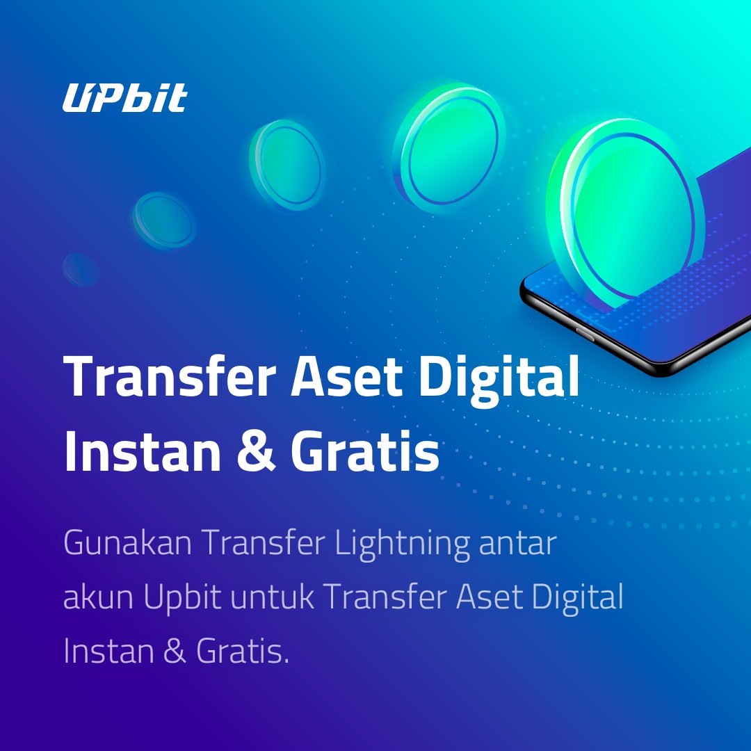 UpbitID's tweet image. Mau transfer aset digital instan &amp;amp; gratis?

Di Upbit, kamu bisa transfer aset digital antara akun Upbit secara instan dan gratis dengan menggunakan fitur Transfer Lightning.

Informasi lebih lanjut, klik tautan berikut : upbit-global.onelink.me/7wDf/b8a799e5

Unduh “Upbit Global” HANYA di…