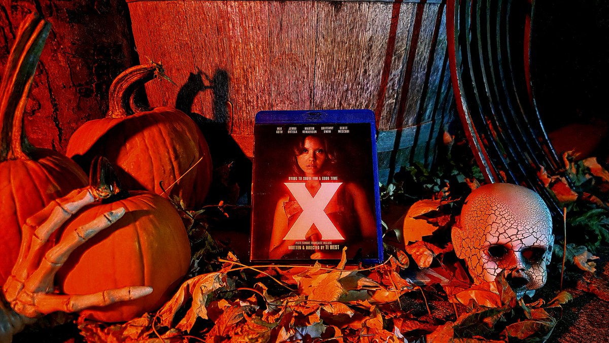 🎃🍂Road To Halloween XI🍂🎃
🎃👻Festival Of Terror💀🎃

- Movie #27 - X (2022)

- Directed By: Ti West

- Starring: Jenna Ortega, Brittany Snow, Kid Cudi, Stephen Ure, Owen Campbell, Martin Henderson &amp; Mia Goth