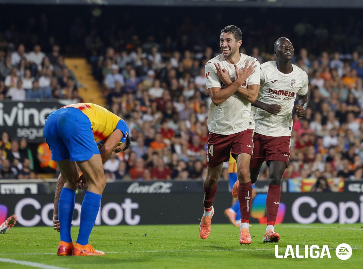 ビジャレアル、敵地でバレンシアを撃破👏

アウェイでの完封勝利で3位をキープ⚽

#LALIGAEASPORTS