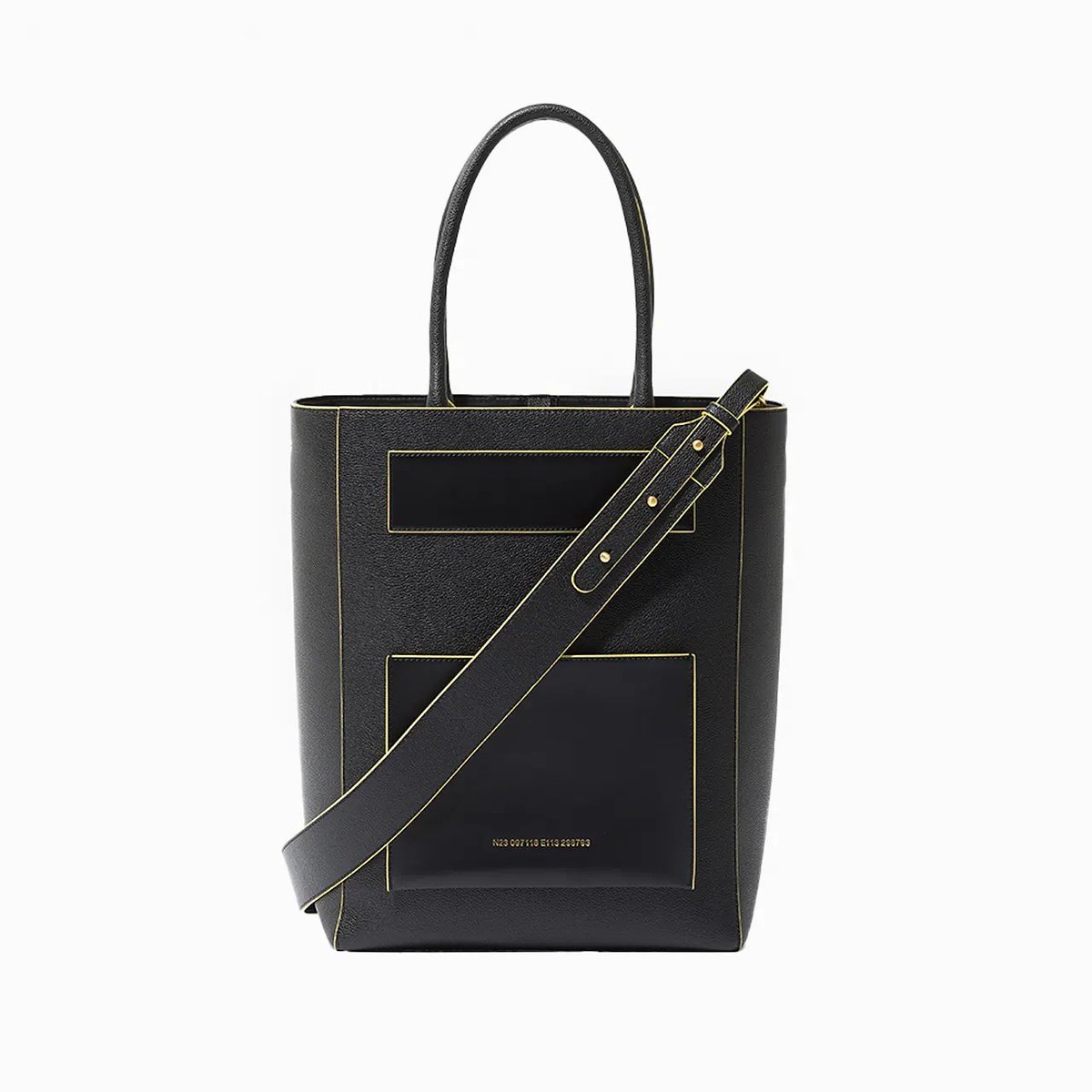 【よ】BIEDE(ビエダ) ブラックトートバッグ BIÉDE（ビエダ）が犬の耳をモチーフにした新作トートバッグ《INU》を