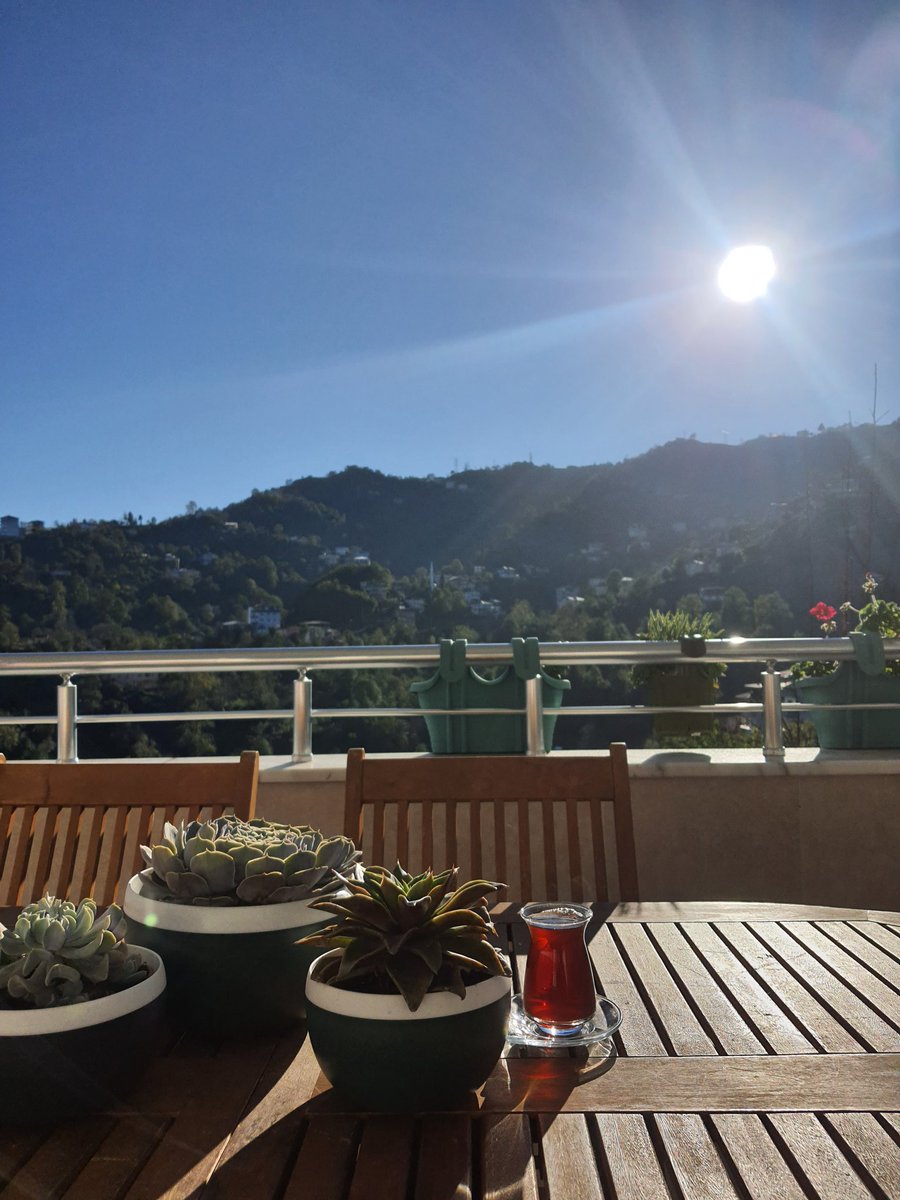 Erken uyananlara çay
Günaydın