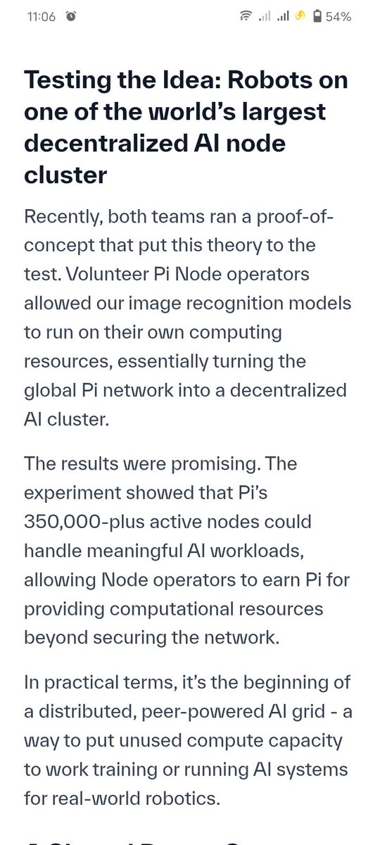 Pinewshub3's tweet image. Big 🚀🤯
@openmind_agi successfully testing on PiBlockchain (run image recognition model on Pi Blockchain).
...in the future, OpenMind AI operating systems for robots will be able to run on the #PiBlockchain.

@PiCoreTeam @nkokkalis
@Chengdiao @PiNetwork24X7 @PiNetworkUpdate