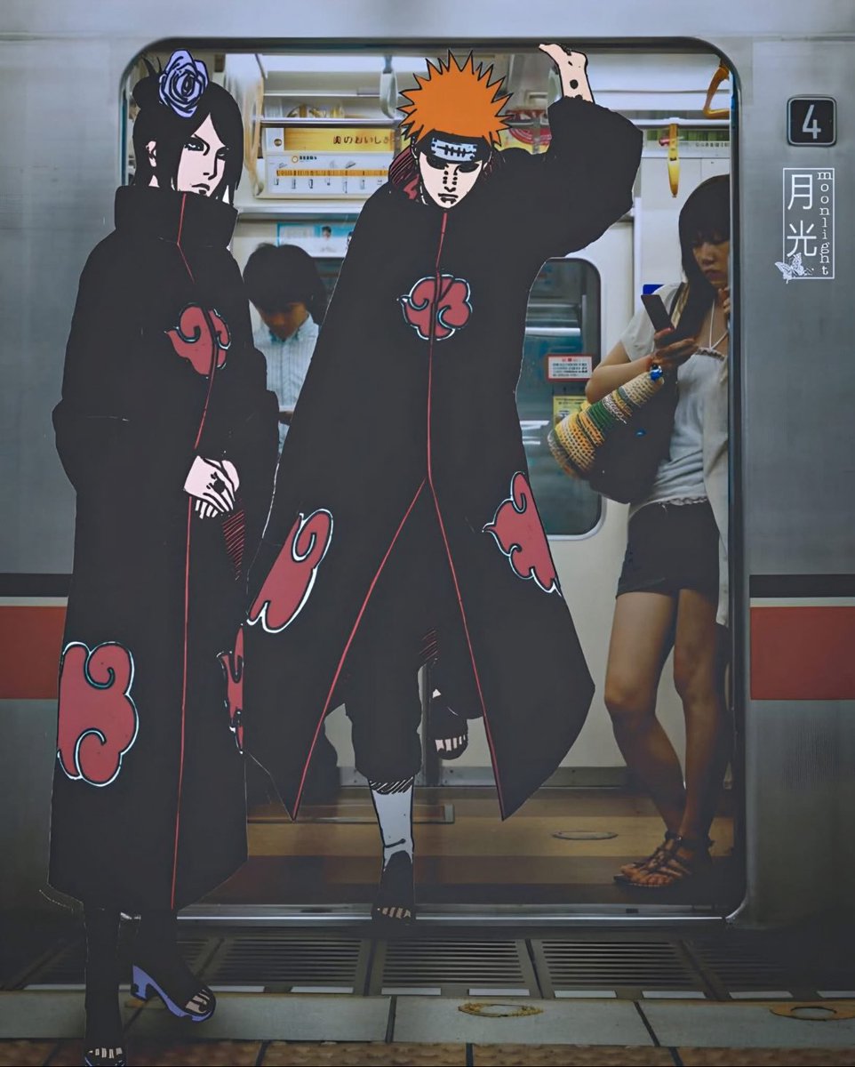 NarutoDaily_'s tweet photo. You see these 2 leaving the train station your last saved anime picture has to protect you, are you safe ? https://t.co/eVWpbB1MWq