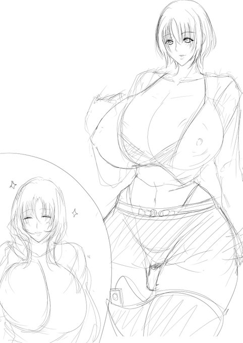 昔はこんな格好で外歩けとか言われてたわぁ…♡ 