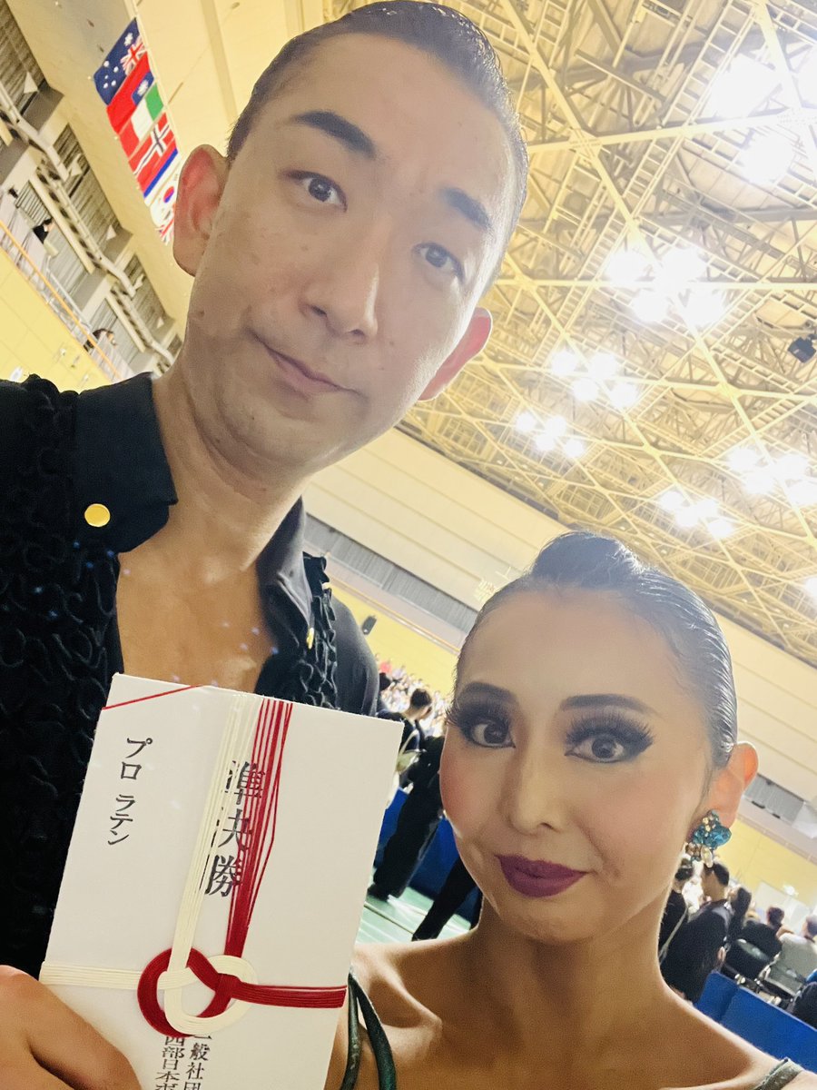 TFDanceAcademy's tweet photo. ✨✨結果報告✨✨

10月26日に行われました大阪インタープロラテン部門で

佐倉奈雄斗・松原優組
初準決勝進出✨✨✨

皆様いつも応援ありがとうございます！！ https://t.co/YiurlEBJ4y