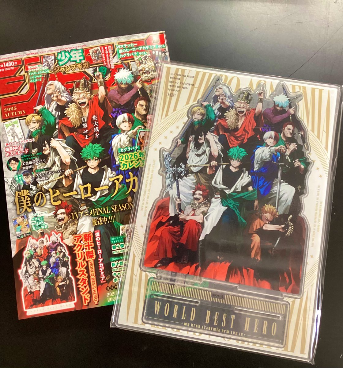 21➕49枚セット両面イラストカード【新品】TSUTAYA限定特典2025 本日入荷】📕 ジャンプGIGA autumn本日入荷しました‼️💥 雑誌コーナー