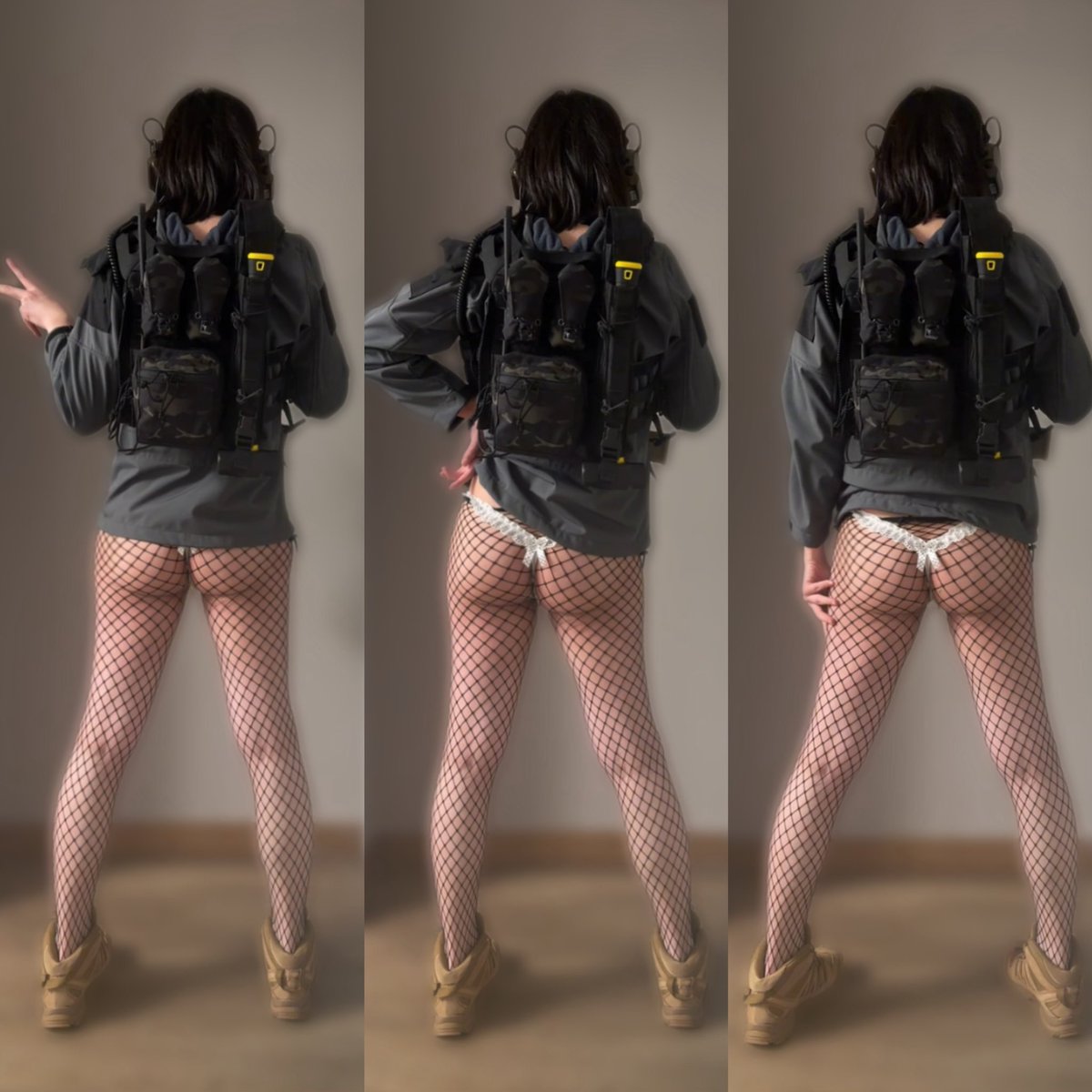 Perhaps yoga pants will be better⋯⋯